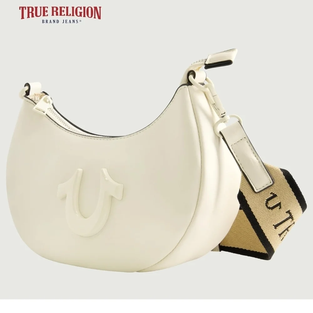 True Religion Crescent Hobo Bag